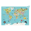 Carte du Monde puzzle 500 Pcs - vilac 7619 3048700076199