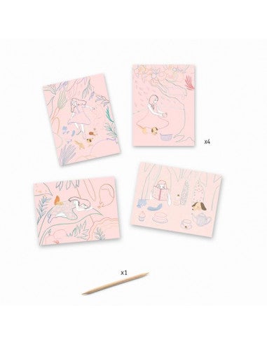 Cartes à gratter Le Pique Nique - DJECO DJ09738 3070900097384