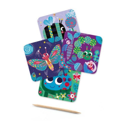 Cartes à gratter Toutes Petites Bêtes - DJECO DJ09092 3070900090927