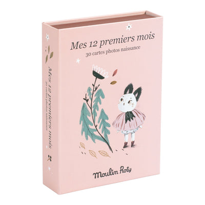 Cartes mes 12 premiers mois "Après la pluie" - Moulin Roty 715601 20857500