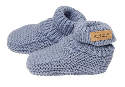 chaussures bébé tricot bleu taille 2 - Little Dutch CL50440140 8720168538703