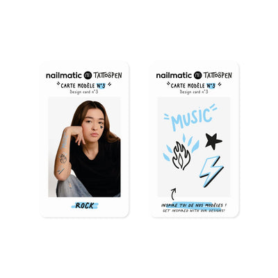 coffret duo tattoopen rock - Nailmatic 141TROCK 3760229899331