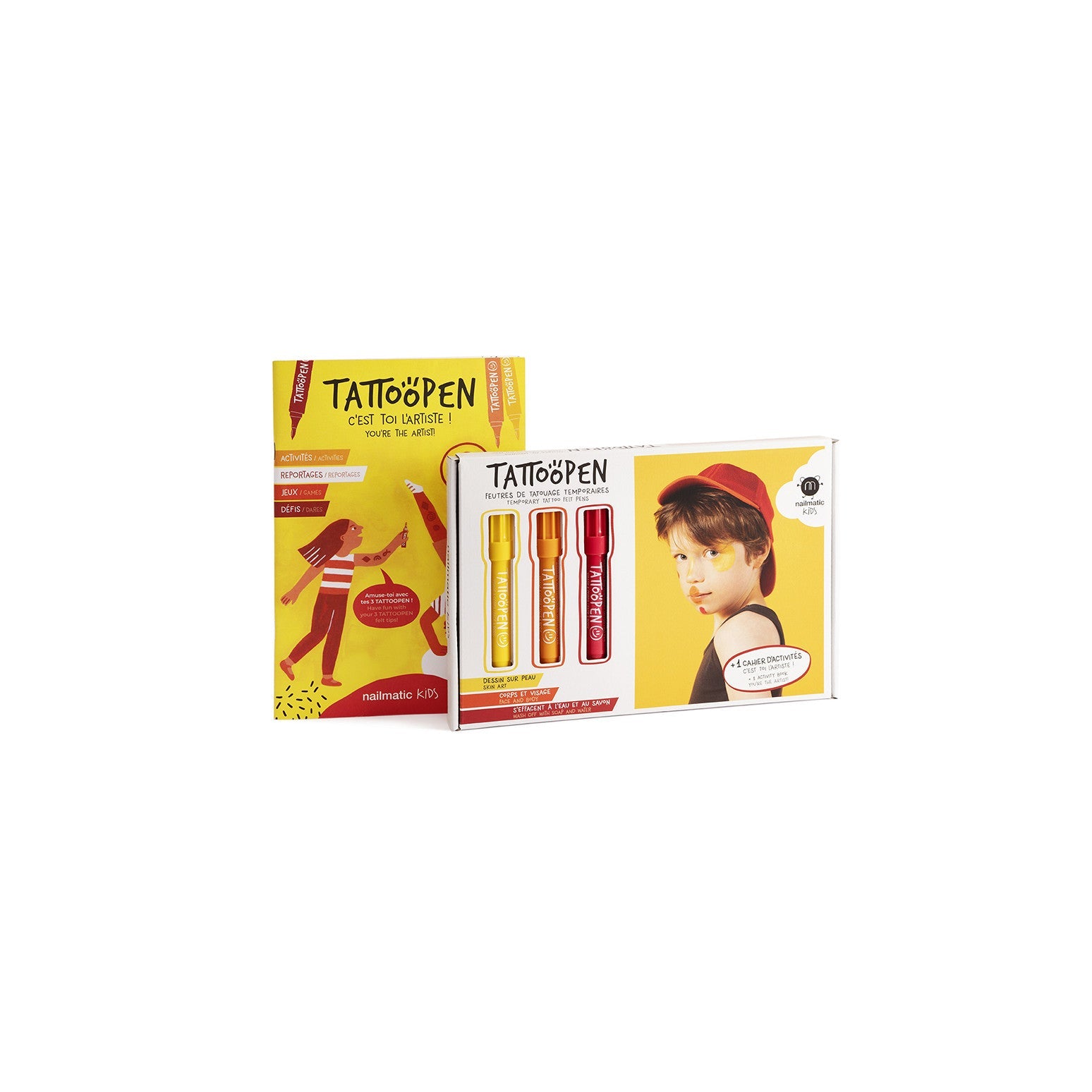 Coffret tattoopen c'est toi l'artiste - Nailmatic 140tart 3760229898686