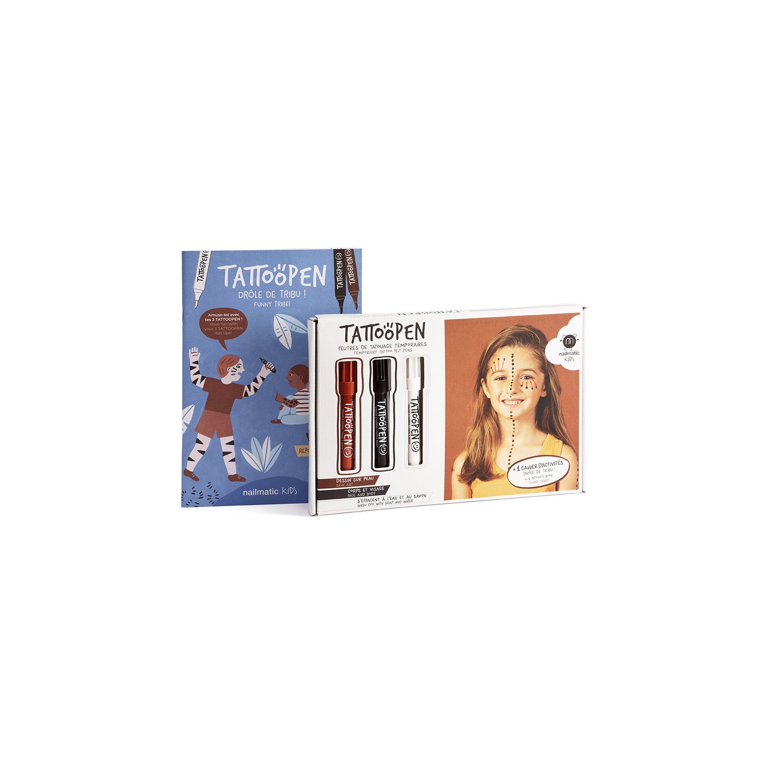 Coffret tattoopen drole de tribu - Nailmatic 140ttribe 3760229898730