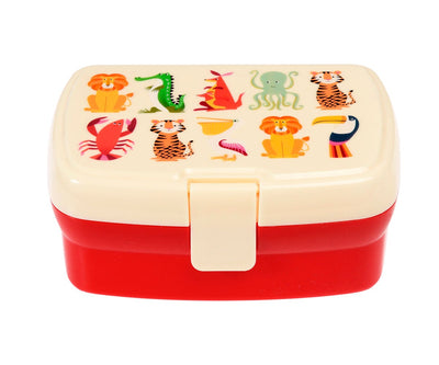 Colorful Creatures lunch box avec plateau - REX London 29117 87650204