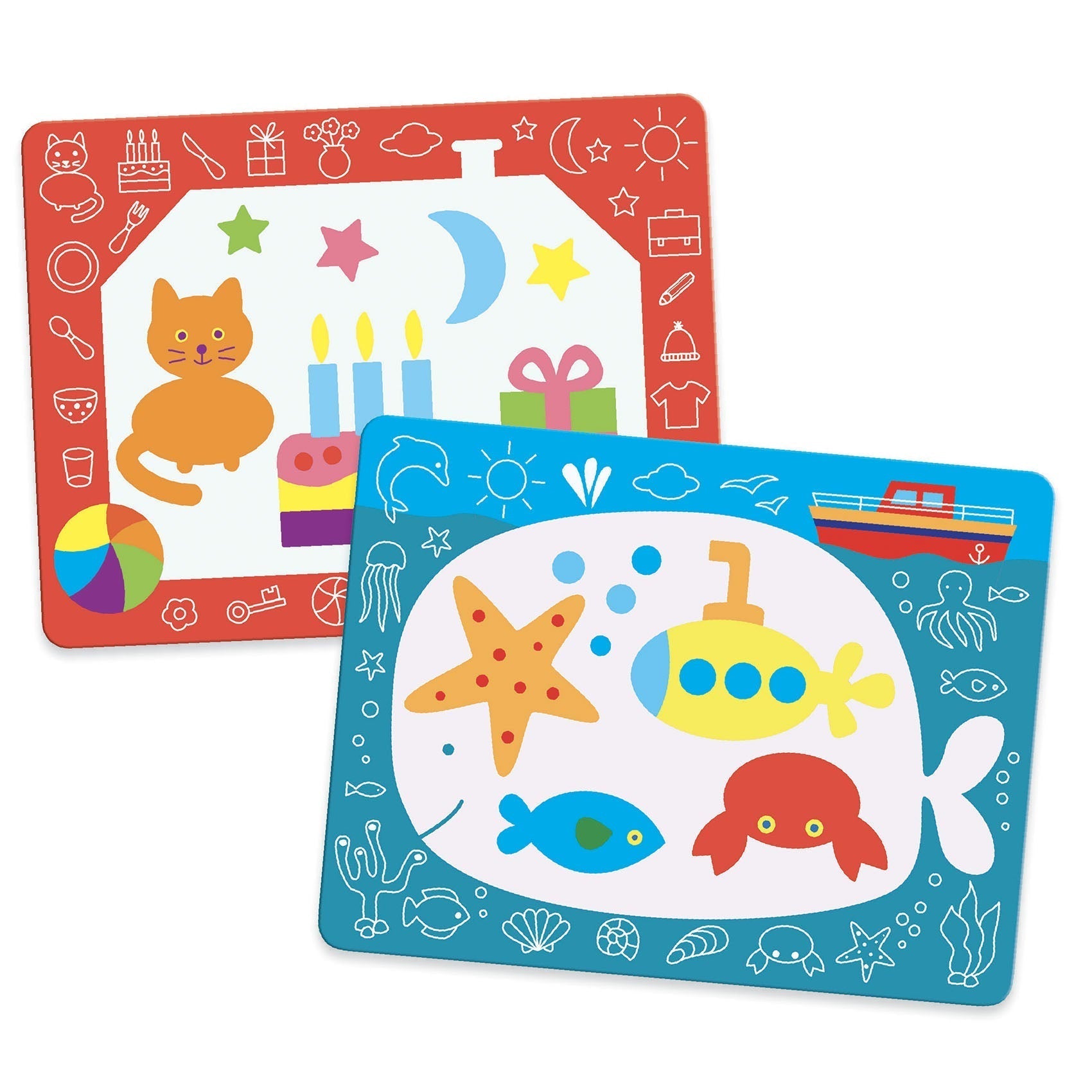 coloriage Gribouille magique - DJECO DJ09067 3070900090675