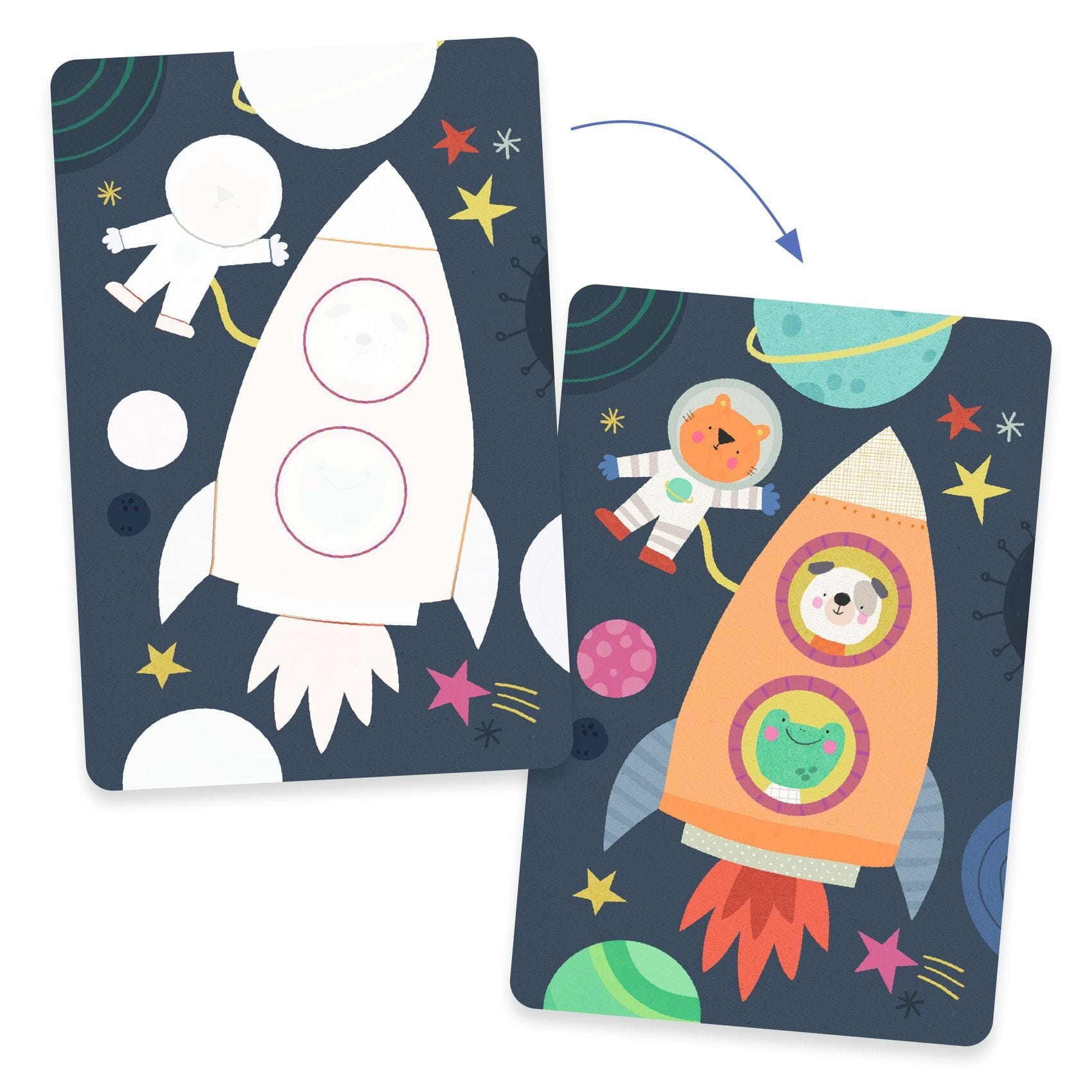 coloriage magique en route - DJECO dj09074