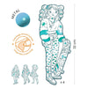 Coloriage mode Angèle et ses amies - Djeco DJ09547 3070900095472