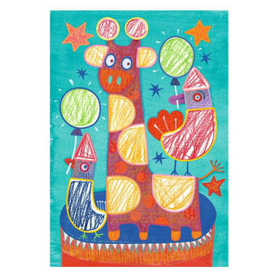 COLORIAGES POUR LES PETITS Funambule et balles - Djeco DJ08989 3070900089891