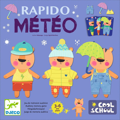 cool school rapido météo - Djeco DJ08527 3070900085275