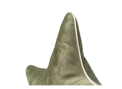 Coussin Aristote star velvet olive green - NOBODINOZ 8435574920584 8435574920584