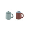 Couvercle de tasse Kappu pale mint x2 - LIEWOOD M107188