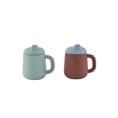 Couvercle de tasse Kappu pale mint x2 - LIEWOOD M107188