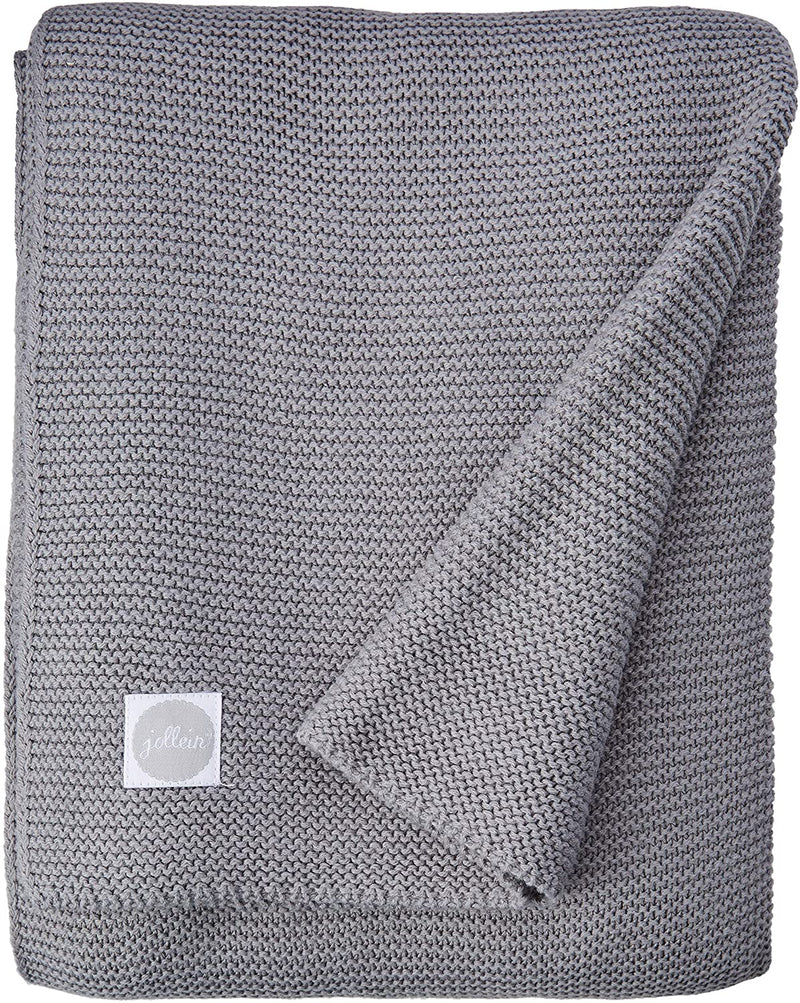 Couverture basic knit stone grey - JOLLEIN 516-522-65220 66142108