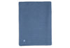Couverture Berceau 75x100cm Basic Knit jeans blue/Fleece - JOLLEIN 517-511-66039 8717329366121