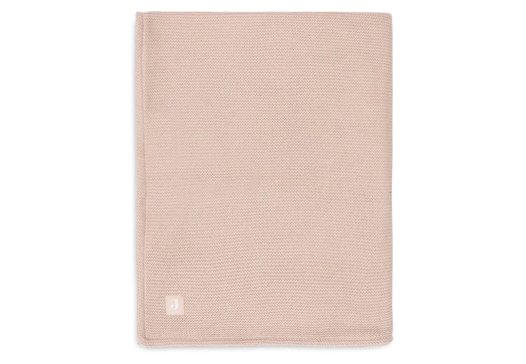 Couverture Berceau 75x100cm Basic wild rose/Fleece - JOLLEIN 517-511-67068 8717329377264
