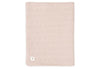 Couverture Berceau 75x100cm Grain knit Wild Rose/Velvet - JOLLEIN 517-511-67066 8717329377554