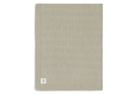 Couverture berceau basic knit olive green JOLLEIN 516-511-67053 8717329377318