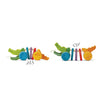 crocodile a tirer arc en ciel - PLAN TOYS PT1416 8854740014160