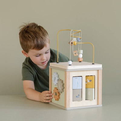 Cube d'activité en bois - LITTLE DUTCH LD7030 8713291770300