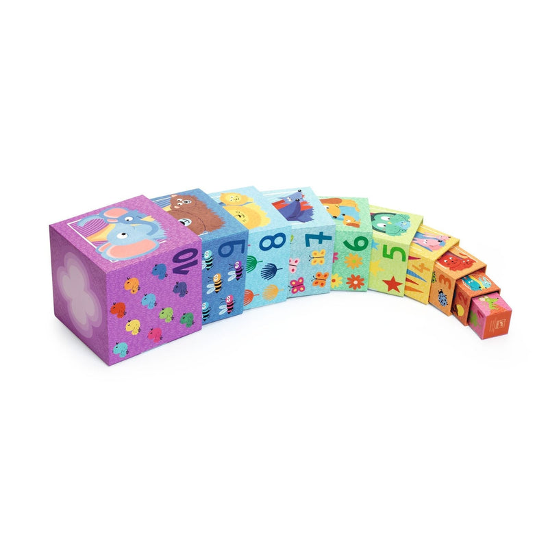 CUBES PREMIER AGE Arc en ciel - DJECO DJ08510 3070900085107