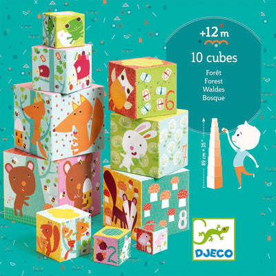 Cubes premier age fôret - DJECO dj08507 3070900085077