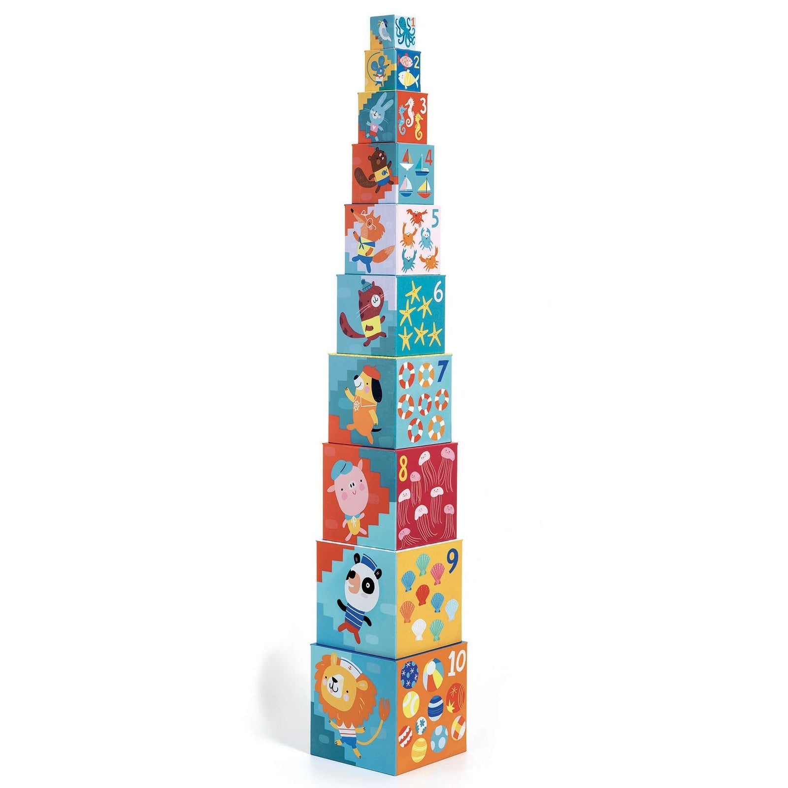 CUBES PREMIER AGE Plage - DJECO DJ08509 3070900085091