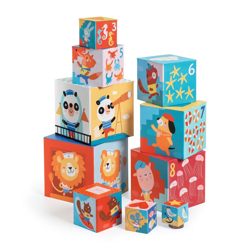 CUBES PREMIER AGE Plage - DJECO DJ08509 3070900085091