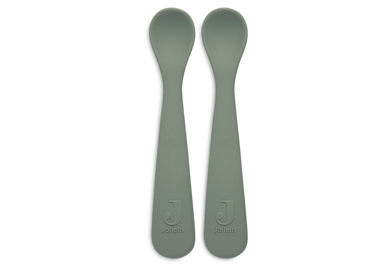 Cuillère souple silicone ash green pack de 2 - JOLLEIN 710-001-00095 8717329366527
