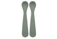 Cuillère souple silicone ash green pack de 2 - JOLLEIN 710-001-00095 8717329366527