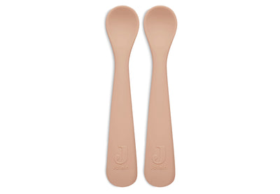 Cuillère souple silicone Pale Pink pack de 2 - JOLLEIN 710-001-00090 8717329366480