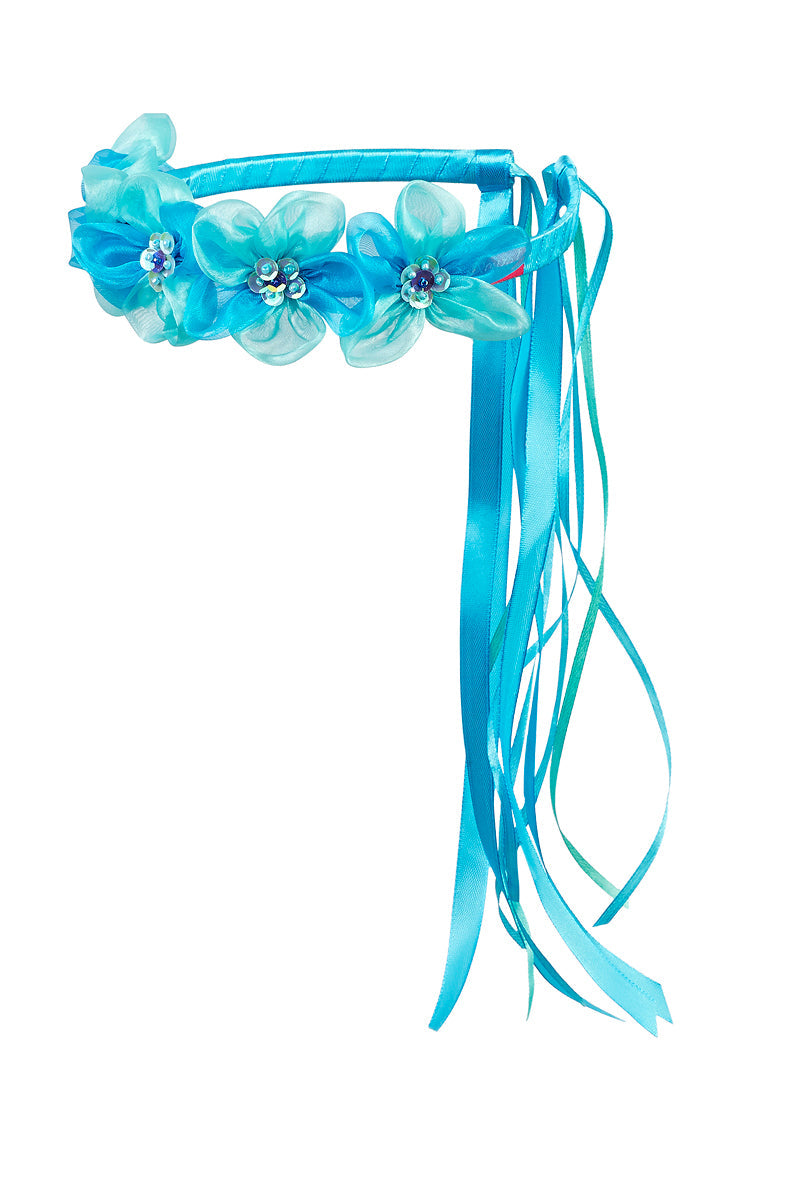 Diadème ribbon claire Aqua - SOUZA 103600 871869291673