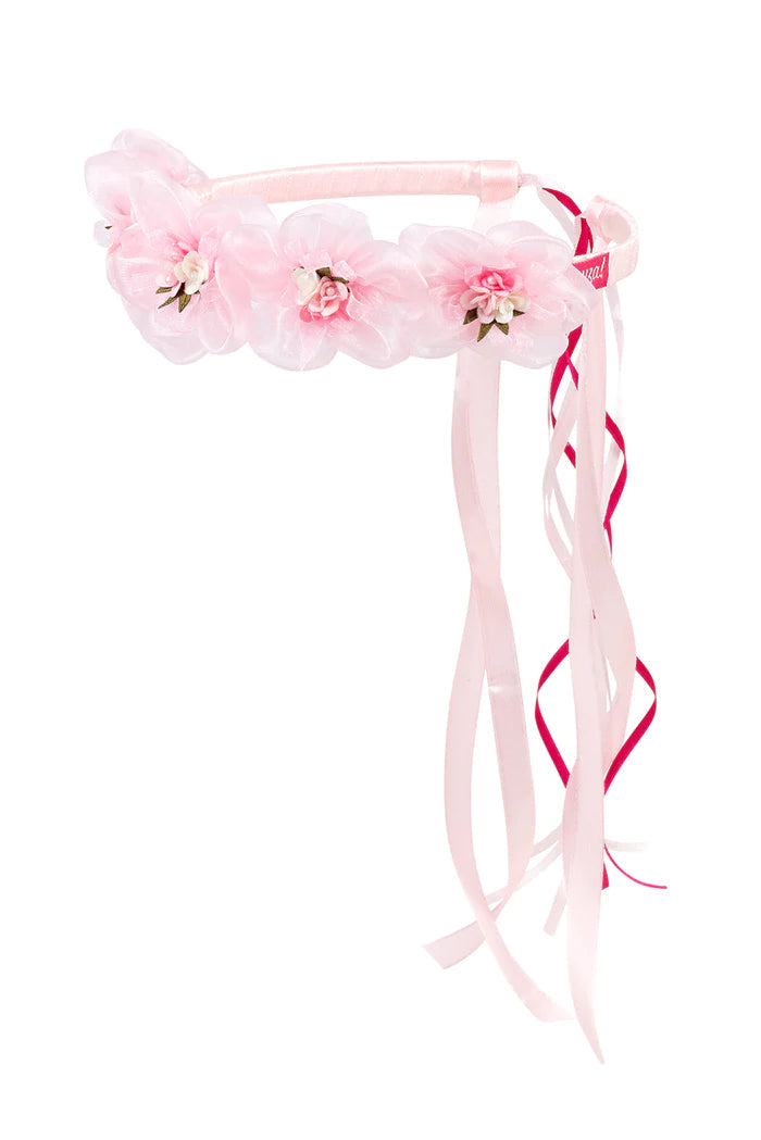 Diadème ribbon Claire rose claire SOUZA Emilie & Compagnie
