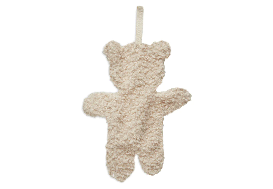 Doudou attache tétine teddy bear naturel - JOLLEIN