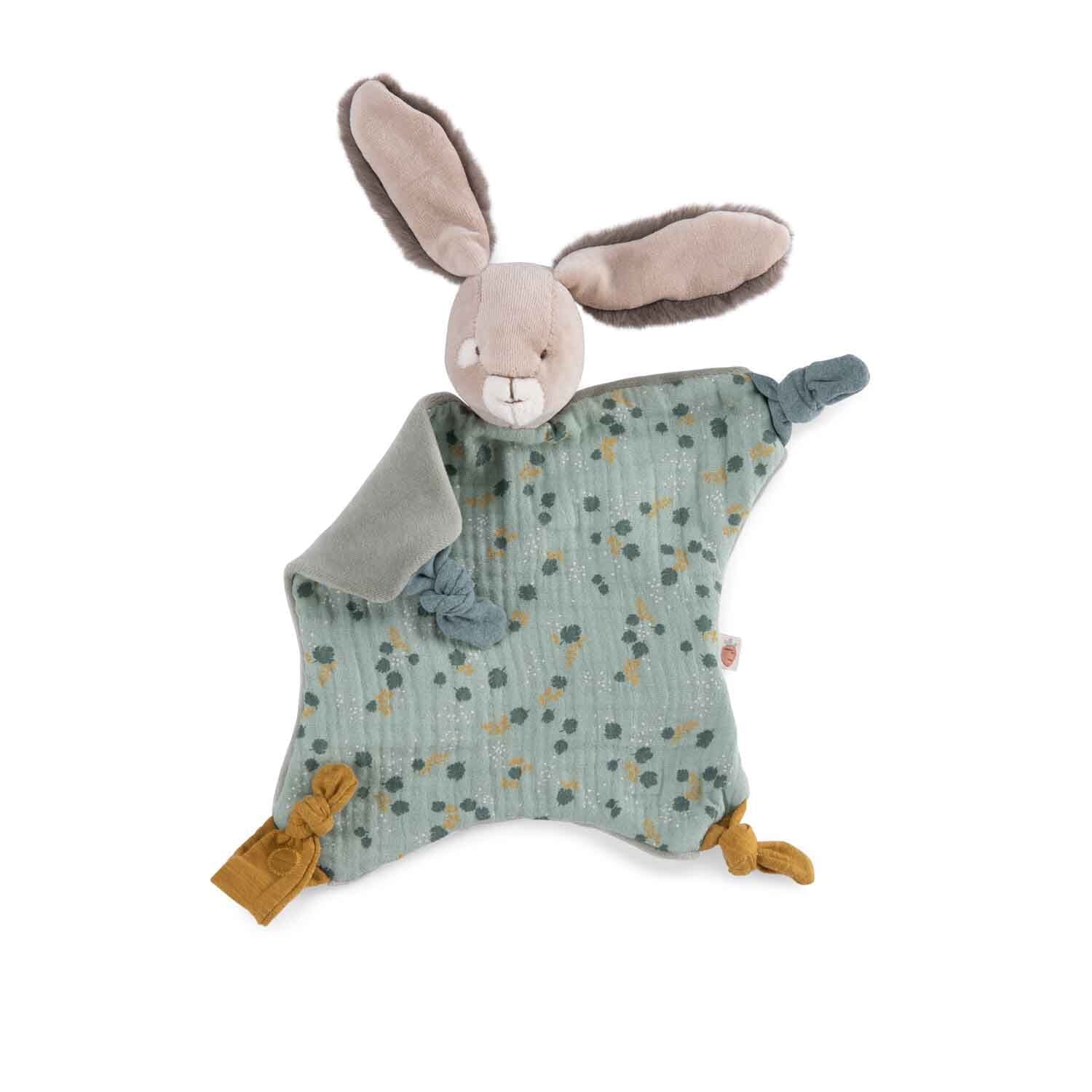 Doudou lapin sauge Trois petits lapins - MOULIN ROTY 678015 3575676780152