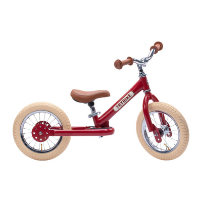 draisienne tricycle 2 en 1 vintage rouge 3 roues evolutive - TRYBIKE TBS-3-RED-VIN 8719189161755