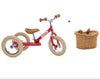 draisienne tricycle rouge 3 roues + panier guidon - TRYBIKE 56898460