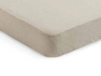 Drap housse 60x120 cotton jersey nougat - Jollein 511-507-00093 8717329359093