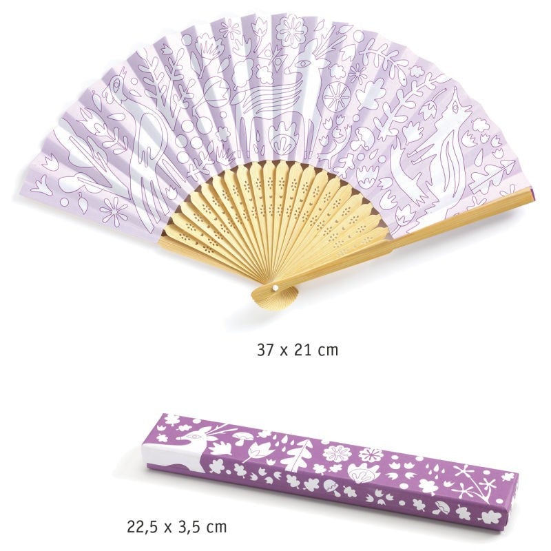 Eventails à colorier - DJECO DJ07945 96201116