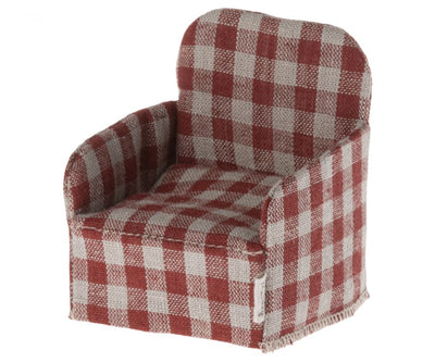fauteuil miniature rouge - MAILEG 11-2408-00 5707304122951