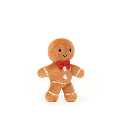 Festive Folly gingerbread gingerbread man - JELLYCAT ff3gm 670983137453