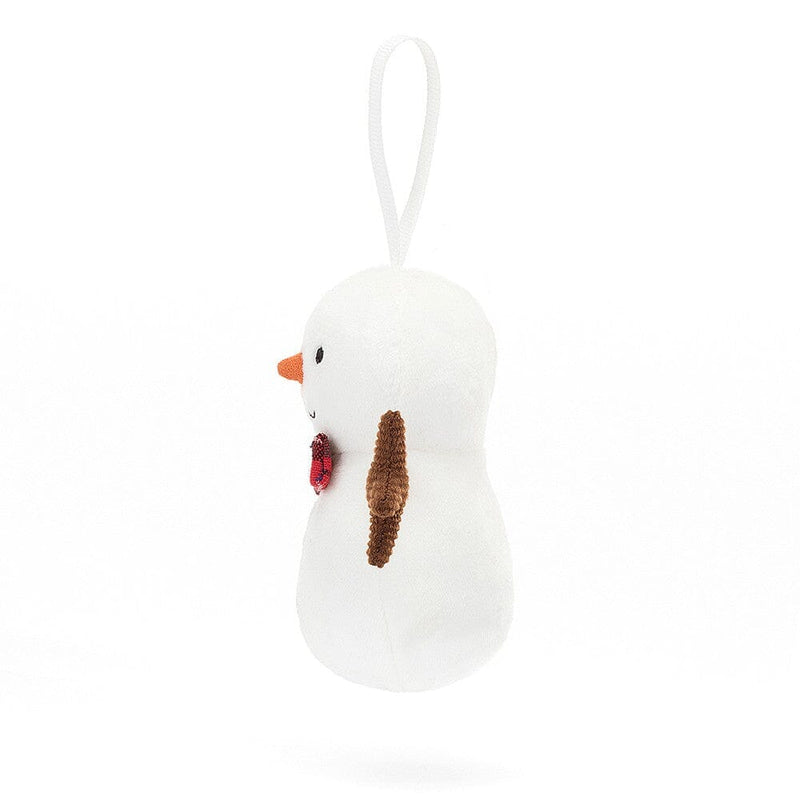 Festive Folly Snowman bonhomme de neige- JELLYCAT FFH6SN 670983146509