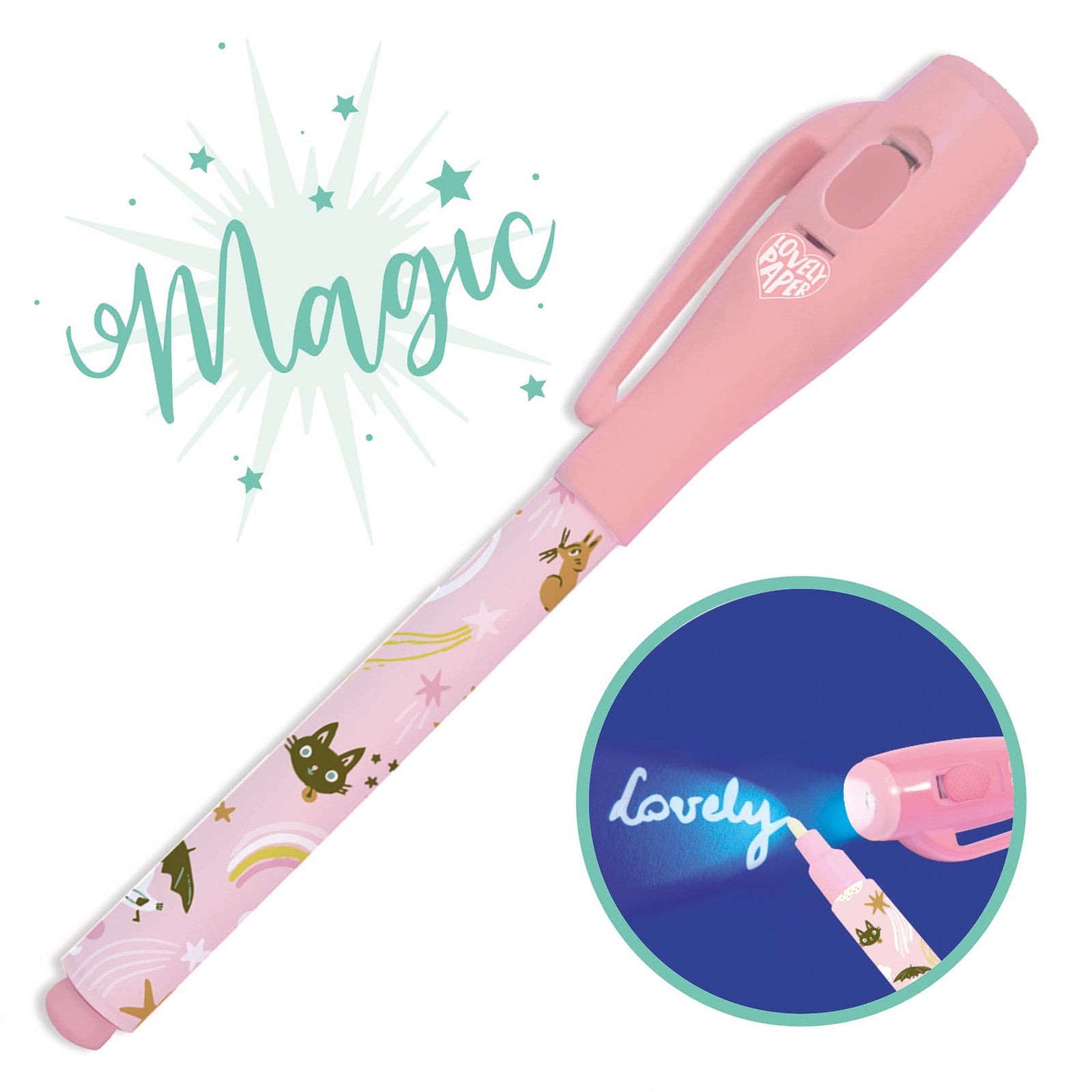 feutre magique stylos lucille - Djeco dd03765 3070900037656