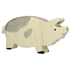Figurine en bois cochon gris - HOLZTIGER 80068 4013594800686