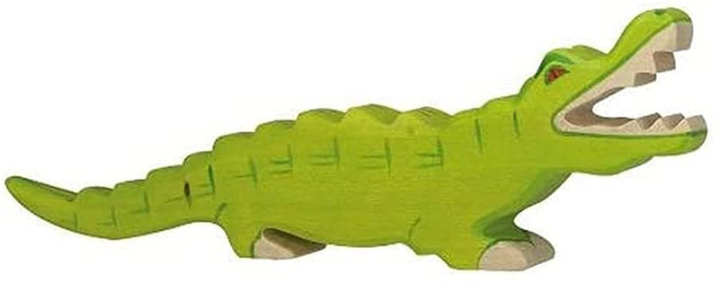 Figurine en bois Crocodile - HOLZTIGER 80174 4013594801744