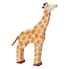 Figurine en bois Girafe - HOLZTIGER 80155 4013594801553
