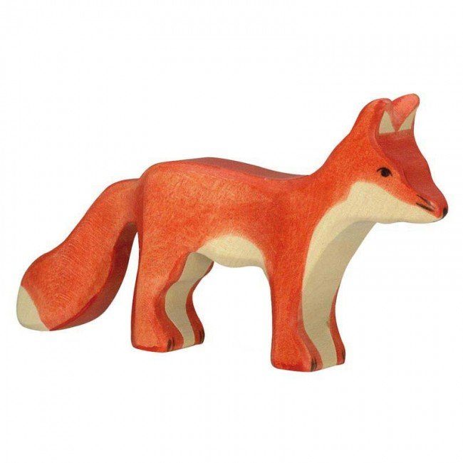 Figurine en bois renard - HOLZTIGER 80095 4013594800952