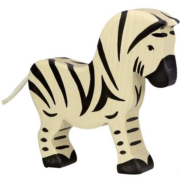 Figurine en bois Zebre - HOLZTIGER 80151 4013594801515