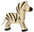 Figurine en bois Zèbre S - HOLZTIGER 80153 4013594801539