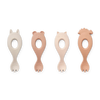 fourchette en silicone Liva rose multi mix - LIEWOOD LW173671071 5715493127350